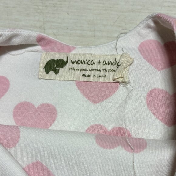 Monica and Andy Pink Heart Toddler Let's Dance Dress Size 18-24 M - Picture 2 of 4